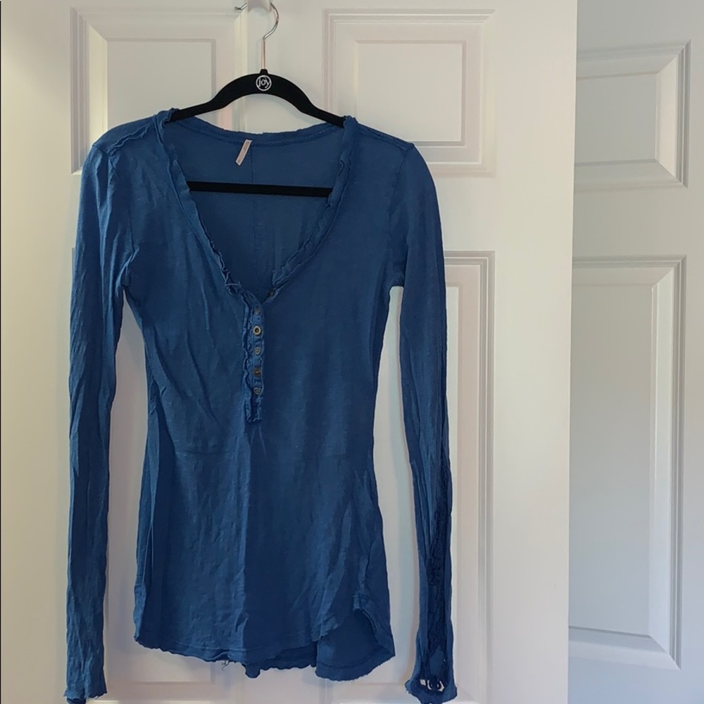 Free People long sleeve shirt